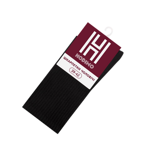Шкарпетки чоловічі в рубчик ТМ HODIMO 2346 р.25-27 (39-42) чорні В00347765 фото