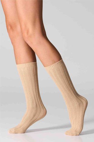 Шкарпетки жіночі LEGS W22 SOCKS ANGORA RABBIT набір з 2-х пар One Size, бежевий, коричневий В00340671 фото