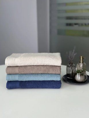 Рушник махровий IDEAL 50х90, 450 г/м2, 100% бавовни, мокко В00344618 фото