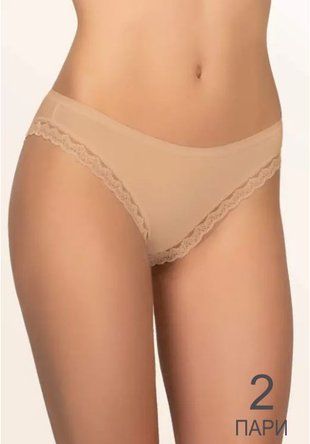 Труси бріфи KLEO 147 C COTTON (2шт.) чорний/чорний S В00333165 фото