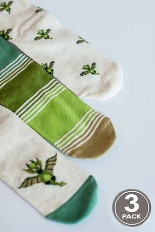 Шкарпетки жіночі LEGS 129 SOCKS набір з 3-х пар р. 36-40, мікс кольорів В00312847 фото