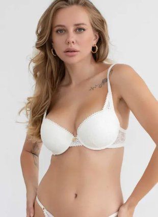 Бюстгальтер Push Up KLEO 3716 ODETTE GRETA антично-білий 70 B В00355747 фото