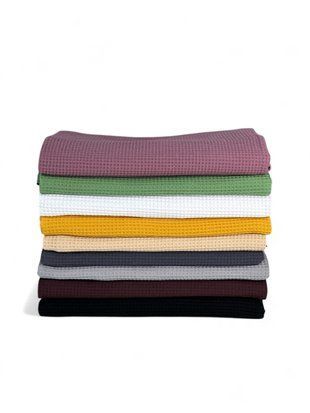 Рушник вафельний IDEAL 70х140, 240 г/м2, 100% бавовни, білий В00336982 фото