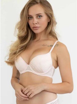 Бюстгальтер Push Up KLEO 3704 PERLYNA EVELINE пудра 70 B В00353733 фото