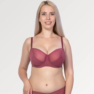 Бюстгальтер з м'якою чашкою на кісточках ТМ Elita, 1511/603, марсала, 80E В00301004 фото