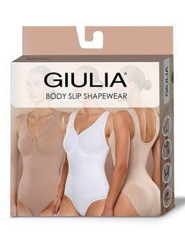 Боді з ефектом корекції з трусиками-сліпами GIULIA BODY SLIP SHAPEWEAR black-L/XL В00342871 фото