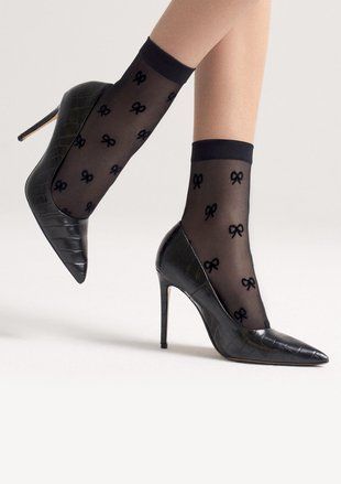 Шкарпетки жіночі Miss MARILYN SOCKS SL C21 чорний 36/40 В00338696 фото