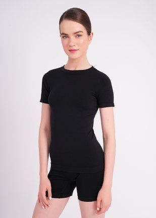 Безшовна футболка GIULIA T-SHIRTblack-S/M В00335967 фото